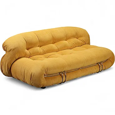 Soriana sofa by Afra and Tobia Scarpa for Cassina, 1970s