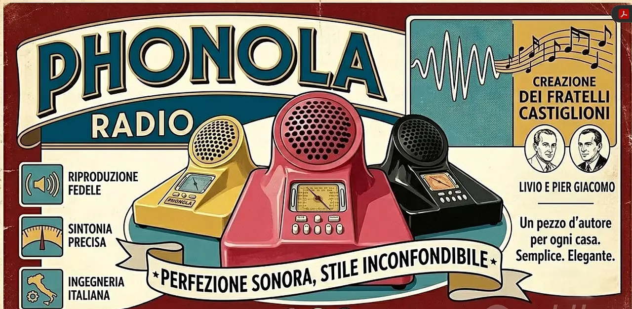 Radio Phonola 563 by Castiglioni, 1940s 6