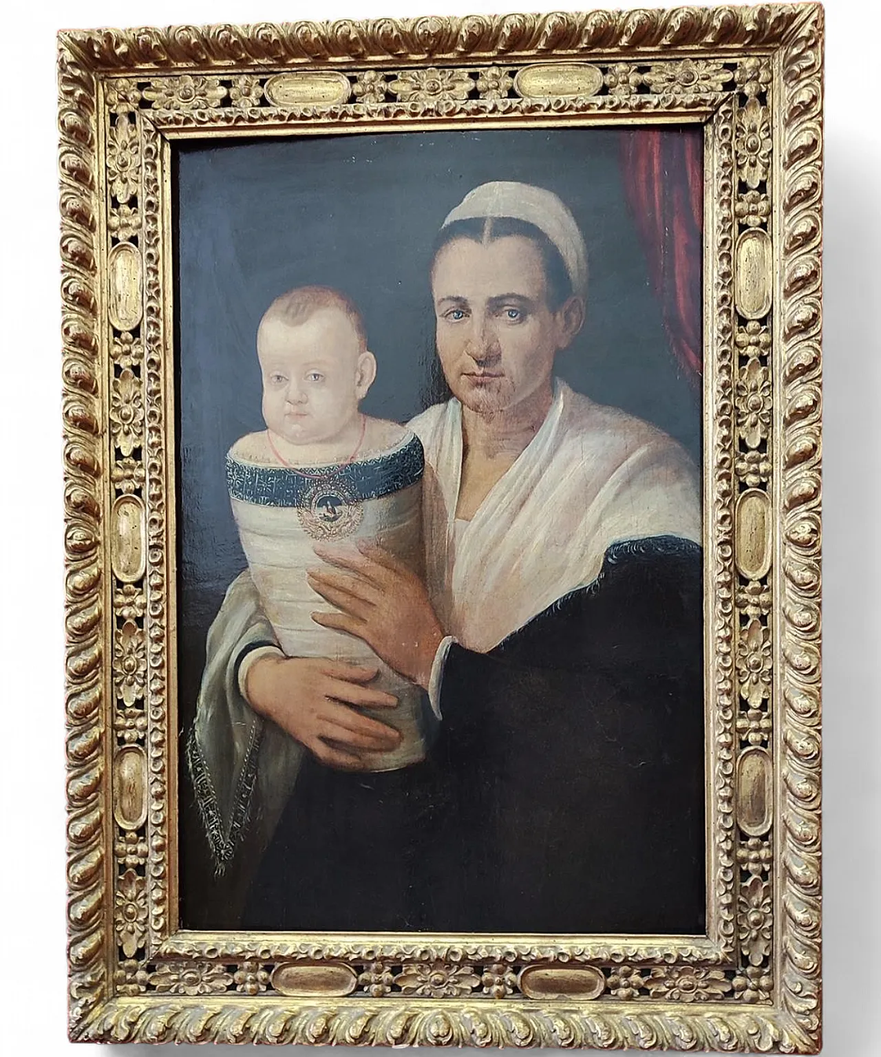 Portrait of a Woman and Child, Bolognese School, 16th century 11