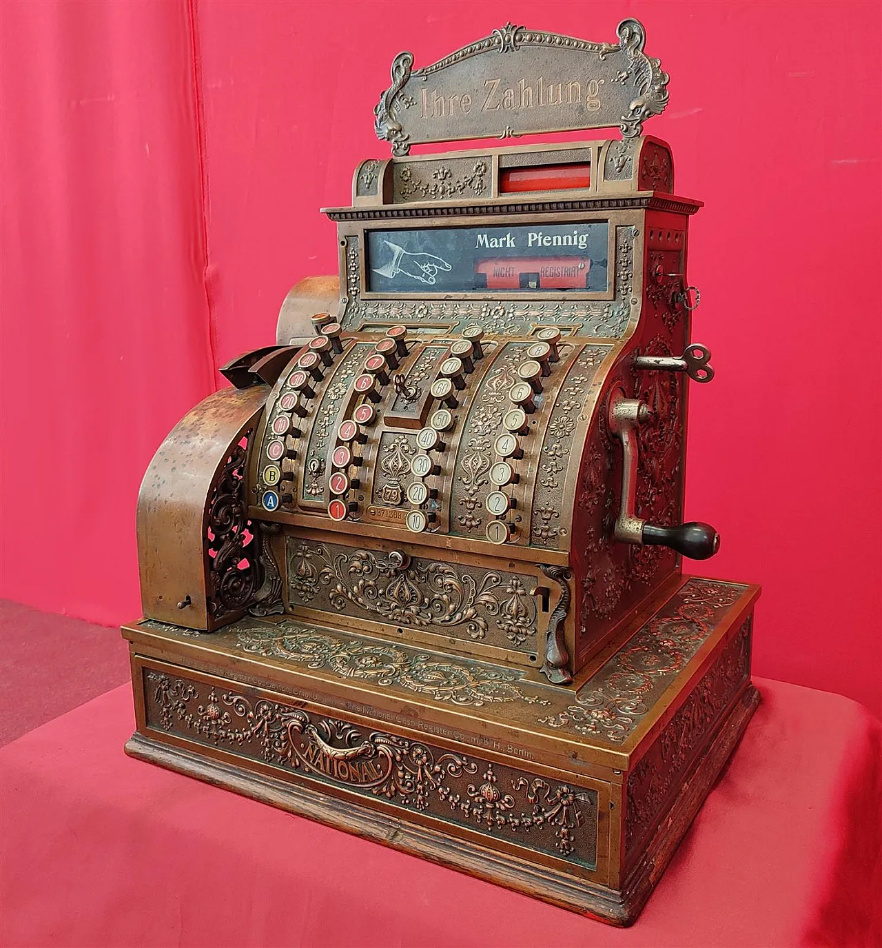 National cash register, 19th century 2