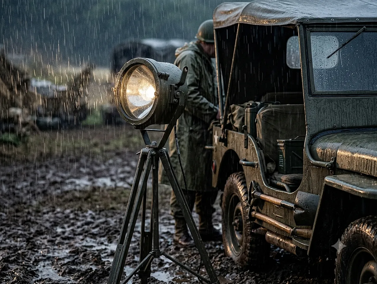 Poland lamp military equipment, 1983 3