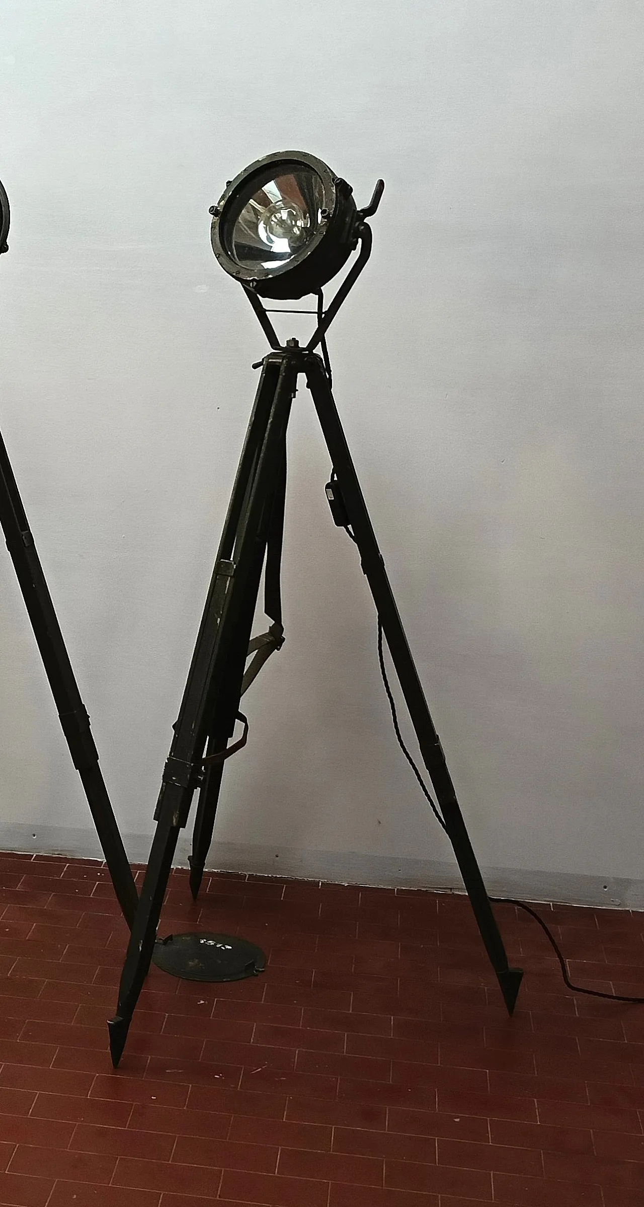 Tripod lamp, military, Russia, 80s 2