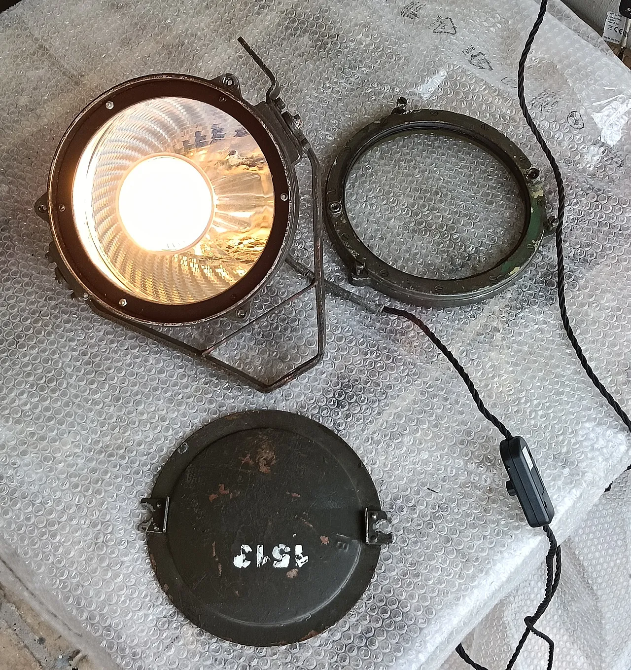 Tripod lamp, military, Russia, 80s 25
