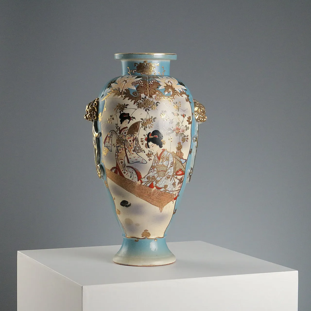 Vaso Satsuma in ceramica, '900 1