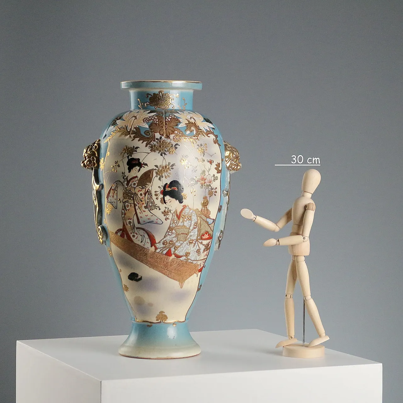 Vaso Satsuma in ceramica, '900 2