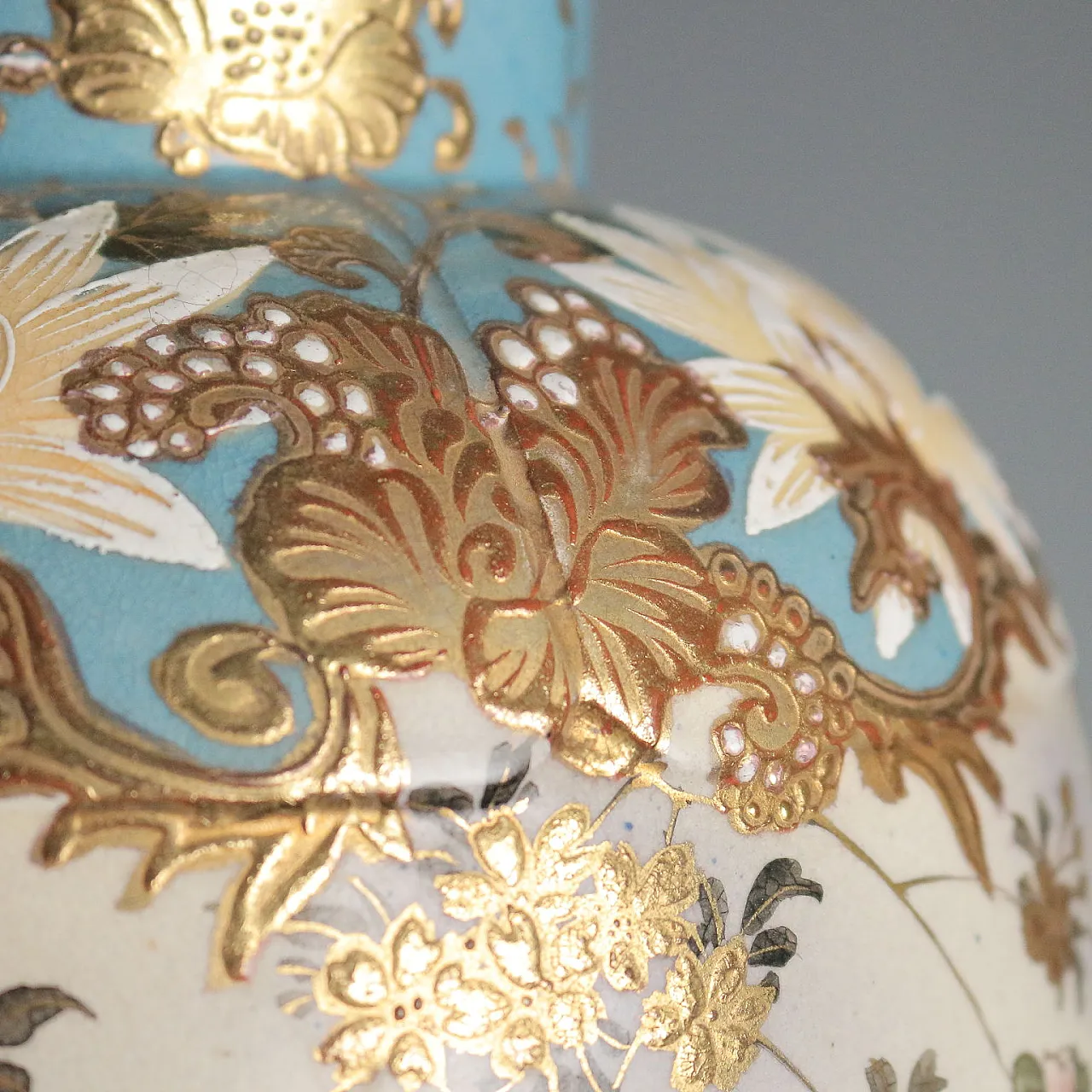 Vaso Satsuma in ceramica, '900 4