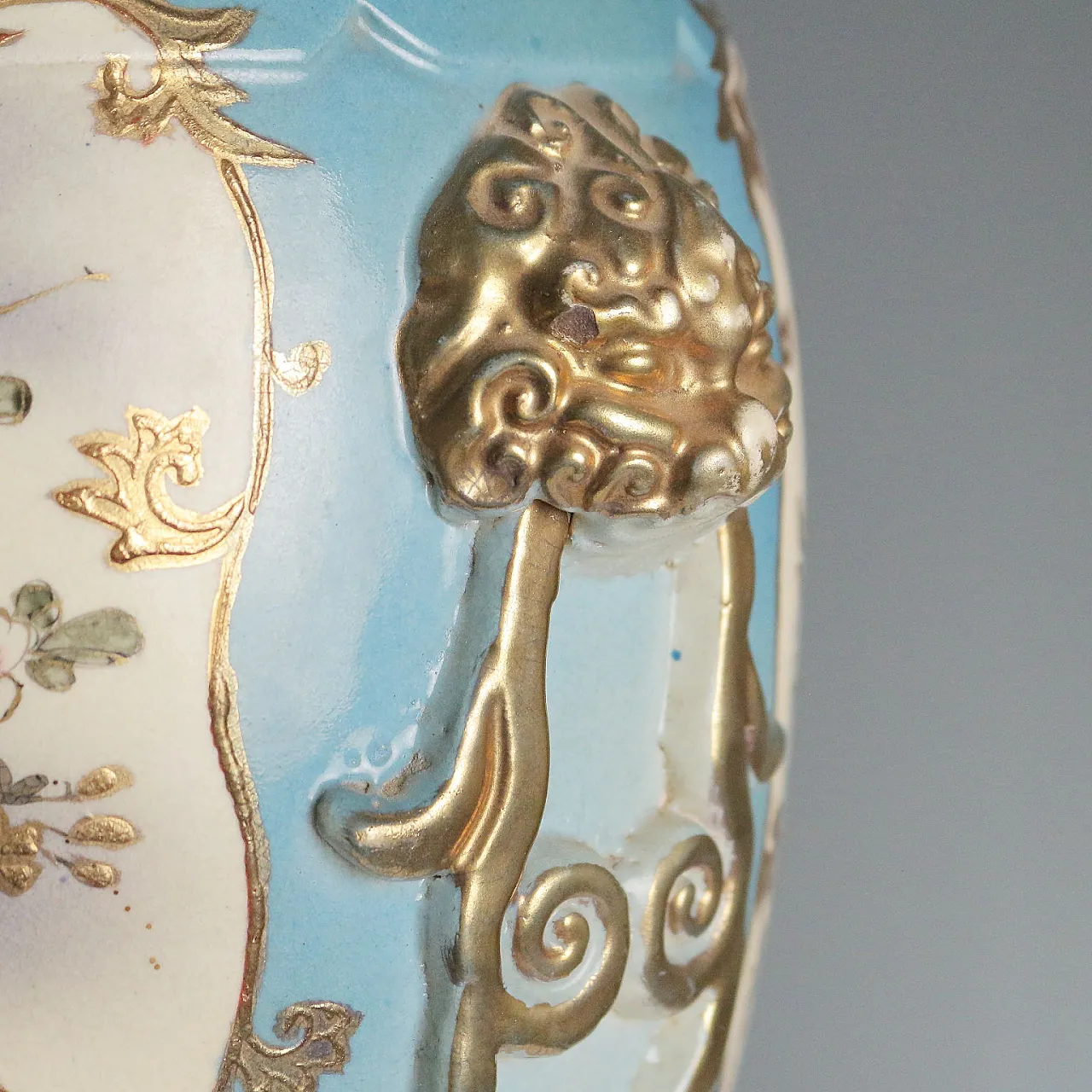 Vaso Satsuma in ceramica, '900 7