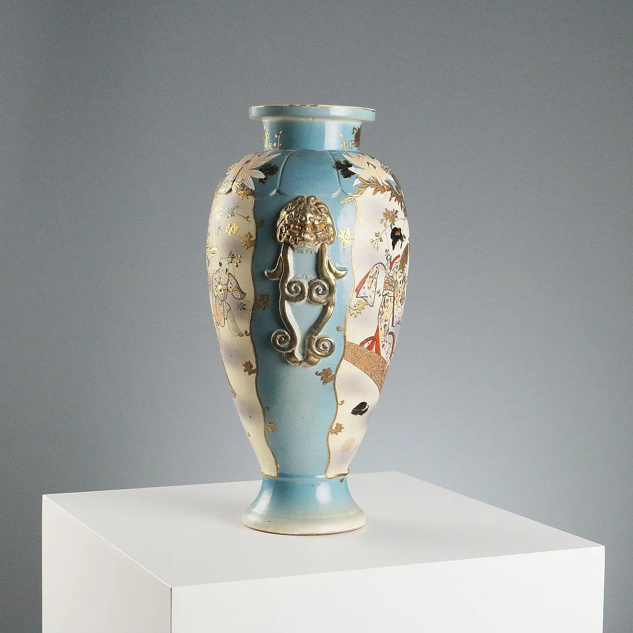 Vaso Satsuma in ceramica, '900 8