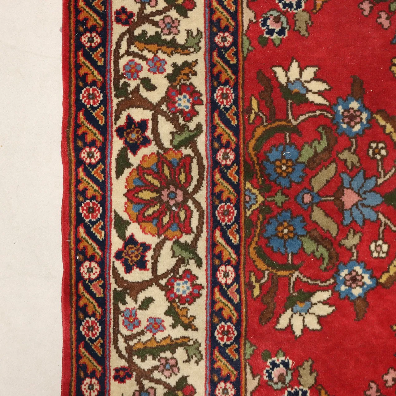 Esparta rug in cotton and wool, 20th century 7