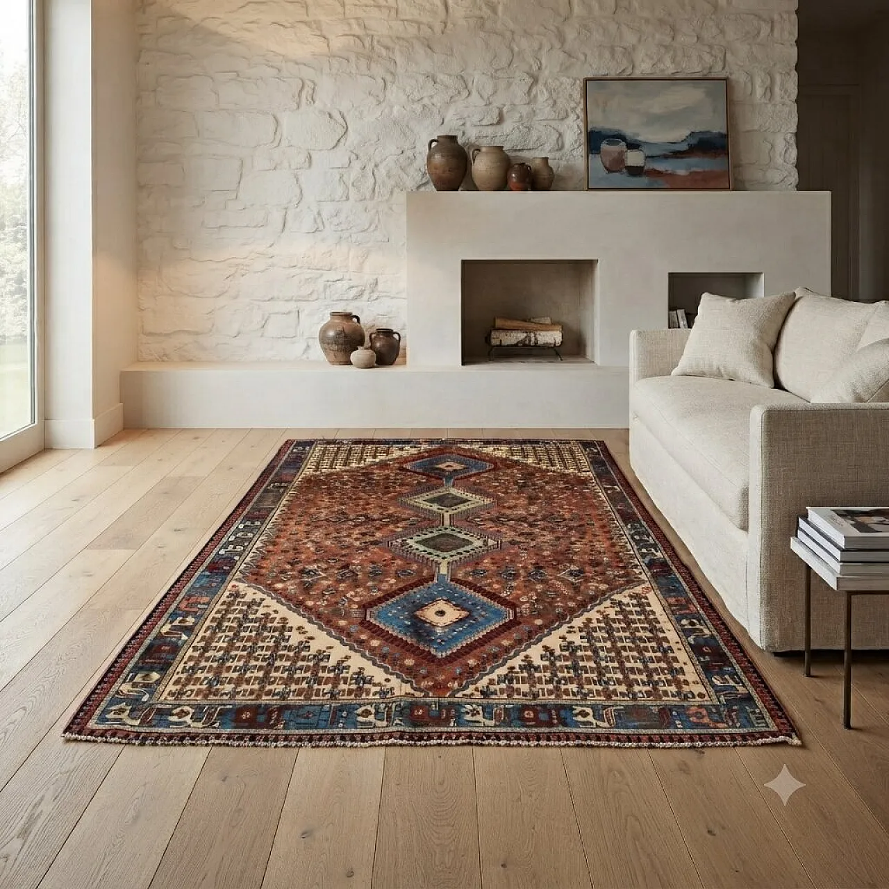 Jalamè rug in wool, 20th century 2