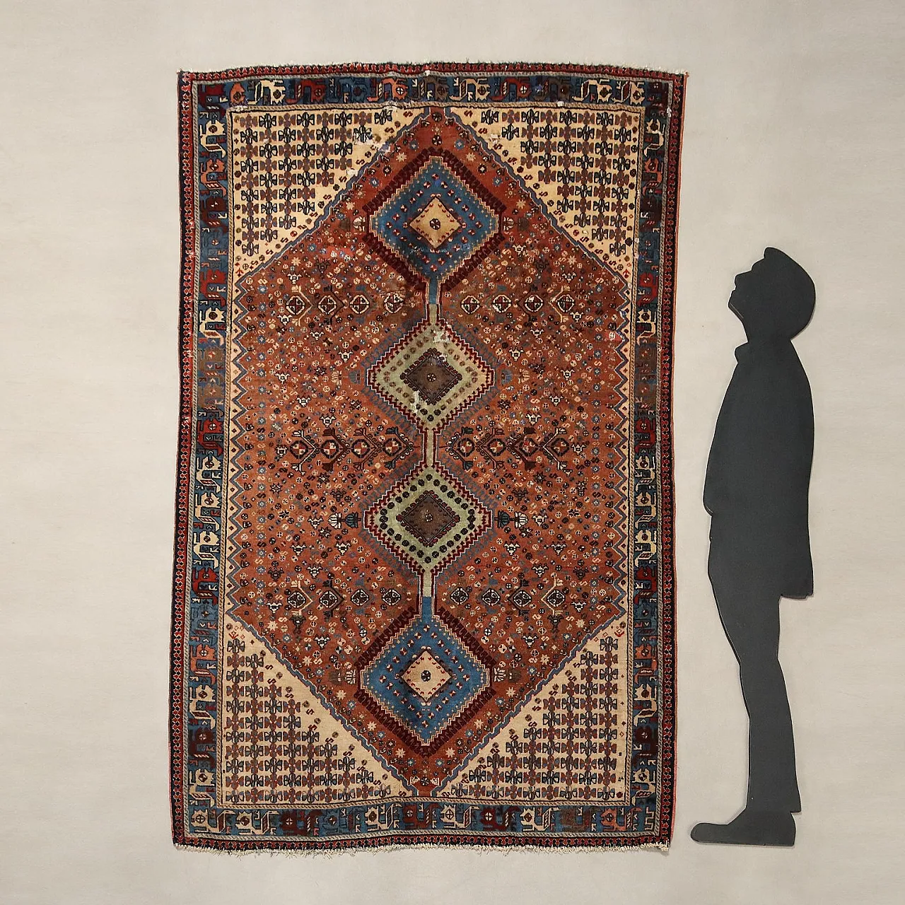 Jalamè rug in wool, 20th century 3