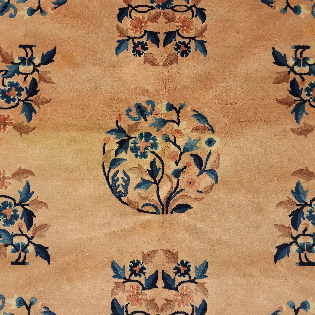 Beijing rug un cotton and wool, 20th century 5