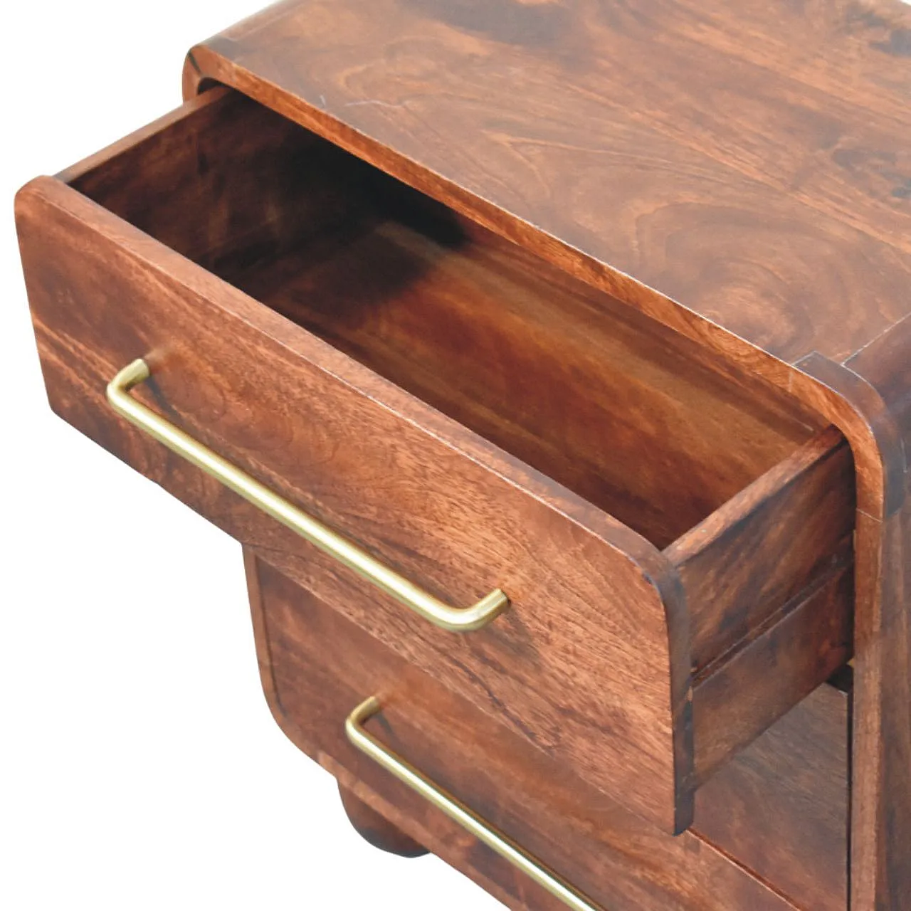 3-Drawer rounded chest, 2000s 6
