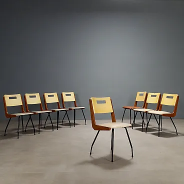 8 Sedie di Carlo Ratti, anni '60