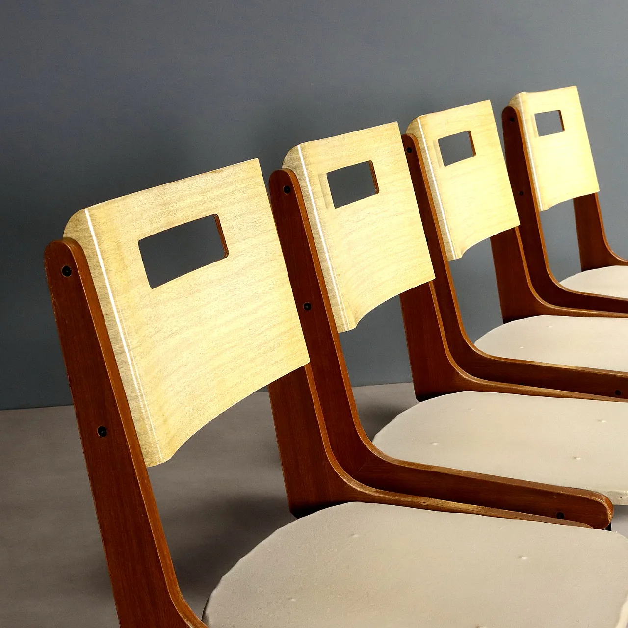 8 Sedie di Carlo Ratti, anni '60 4