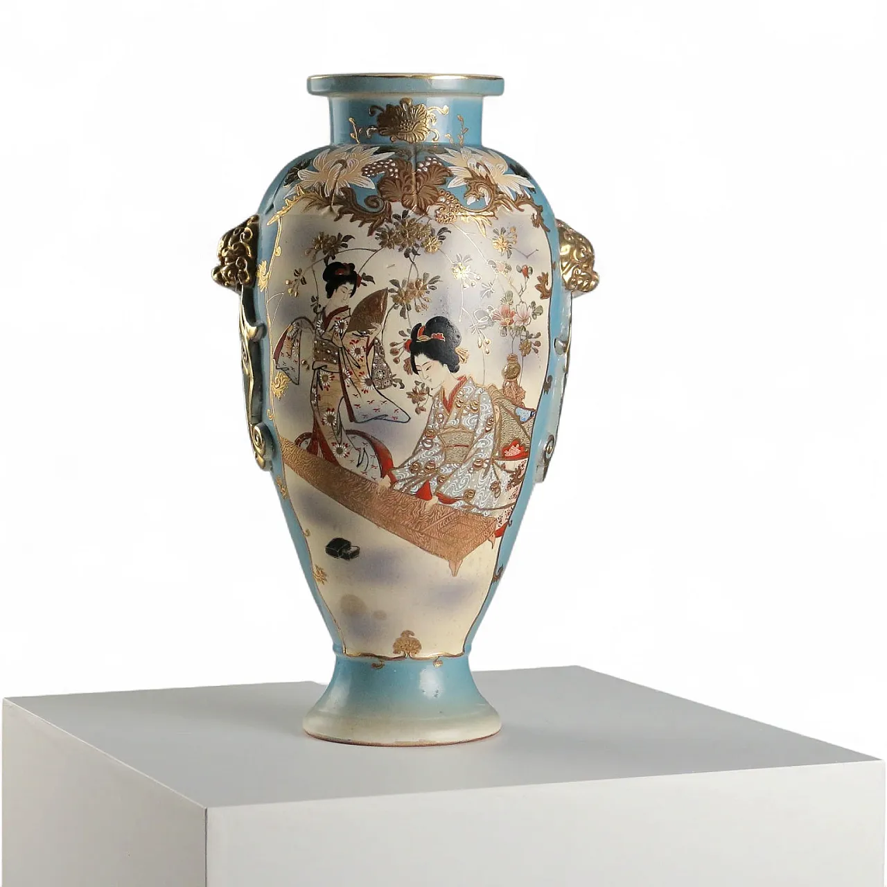 Vaso Satsuma in ceramica, '900 11