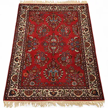 Esparta rug in cotton and wool, 20th century