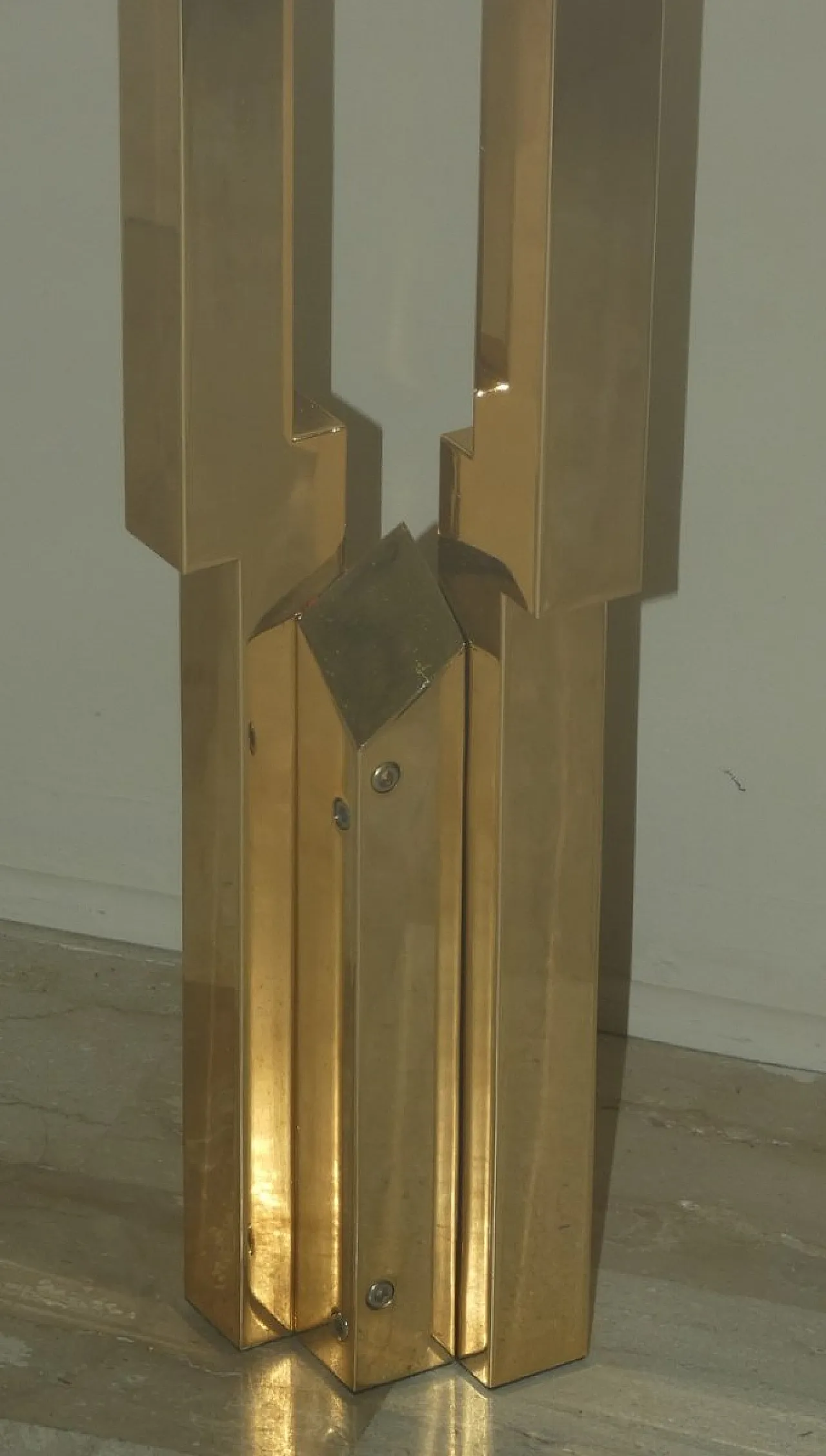 Tavolo quadrato Lacor/TA di Fabrizio Smania per Studio Smania Interni, anni '70 13