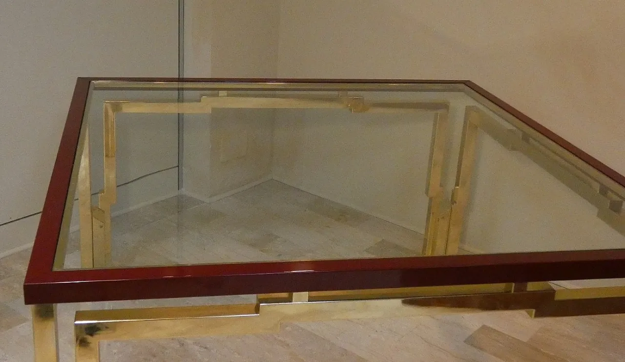 Tavolo quadrato Lacor/TA di Fabrizio Smania per Studio Smania Interni, anni '70 19