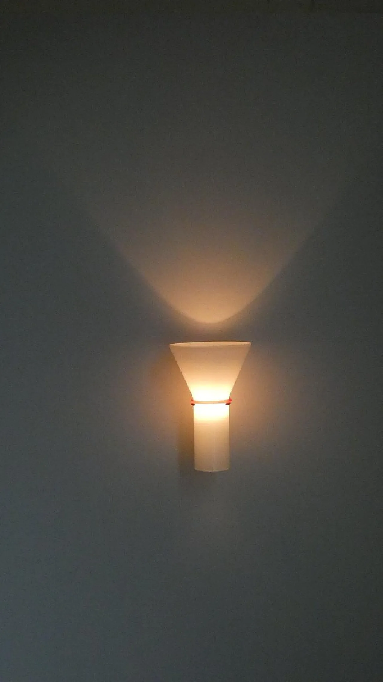 Lampada da parete in vetro di Murano di Leucos, Italia, anni '70 4
