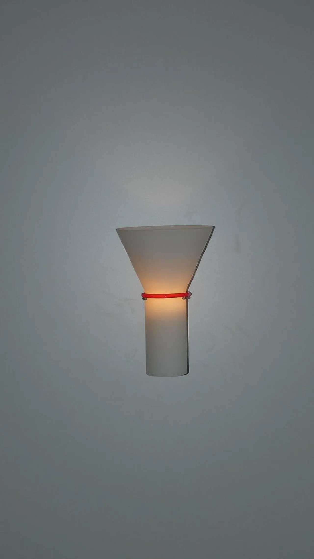 Lampada da parete in vetro di Murano di Leucos, Italia, anni '70 5