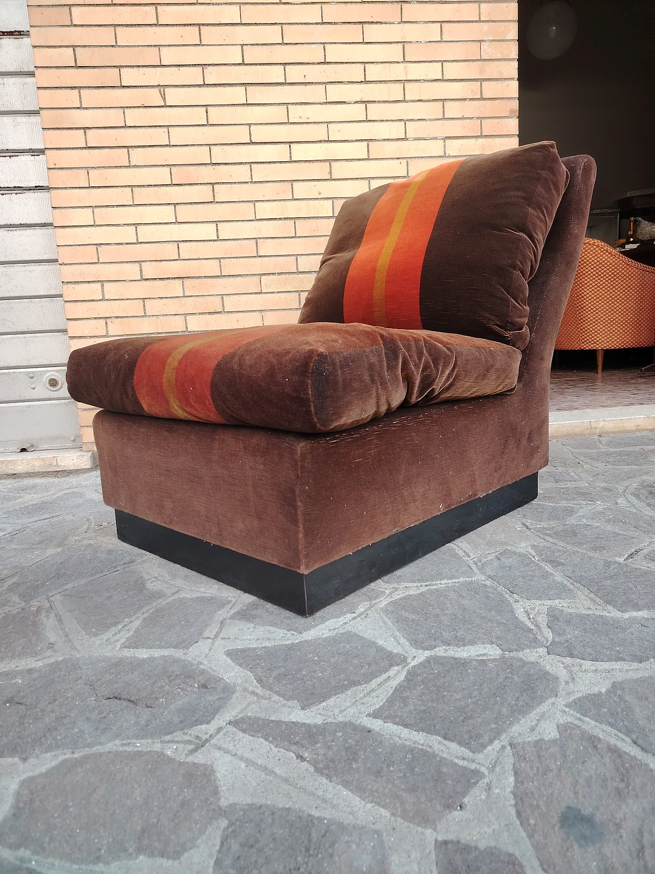 Pair of 70s Willy Rizzo armchairs Attributed 5