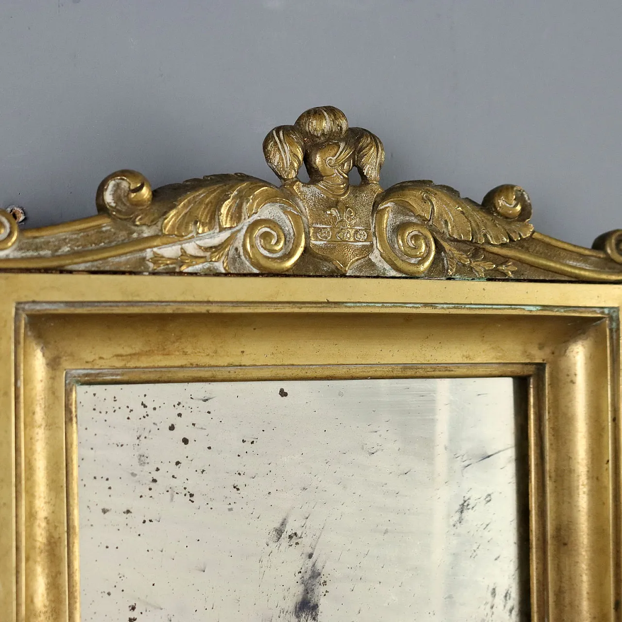 Specchiera in bronzo, '900 3