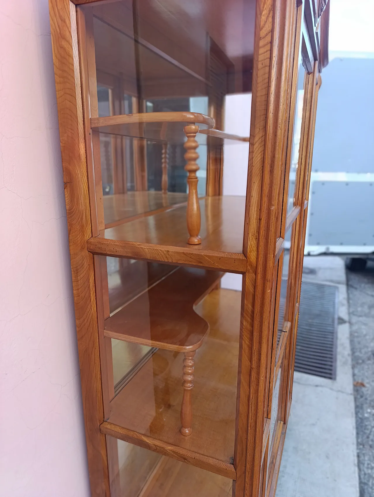 Biedermeier showcase, 19th century 2
