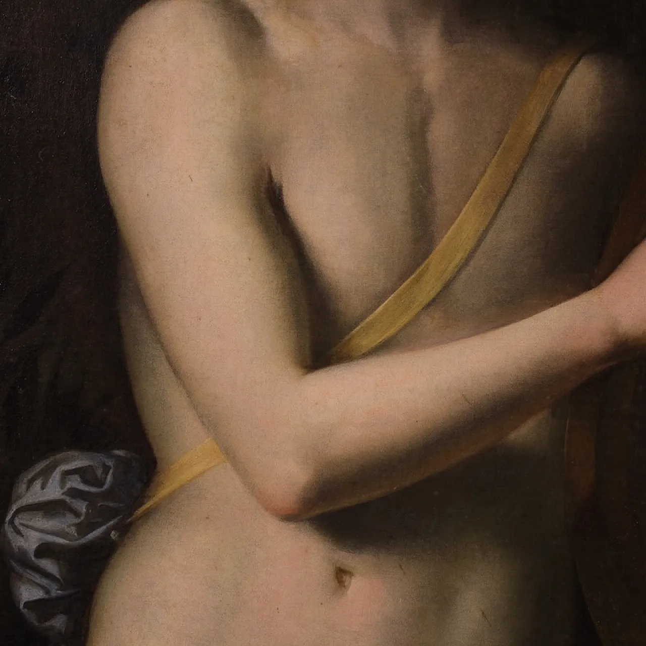 Dipinto mitologico Apollo suona la lira, '600 13