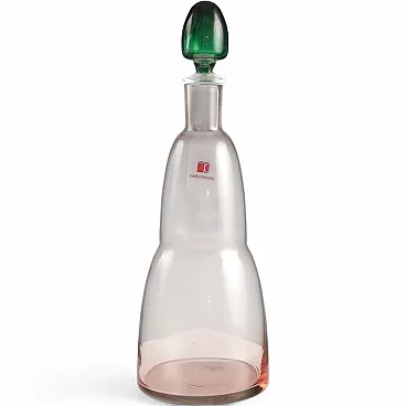 Carlo Moretti bottle Murano manufacture, 20th century