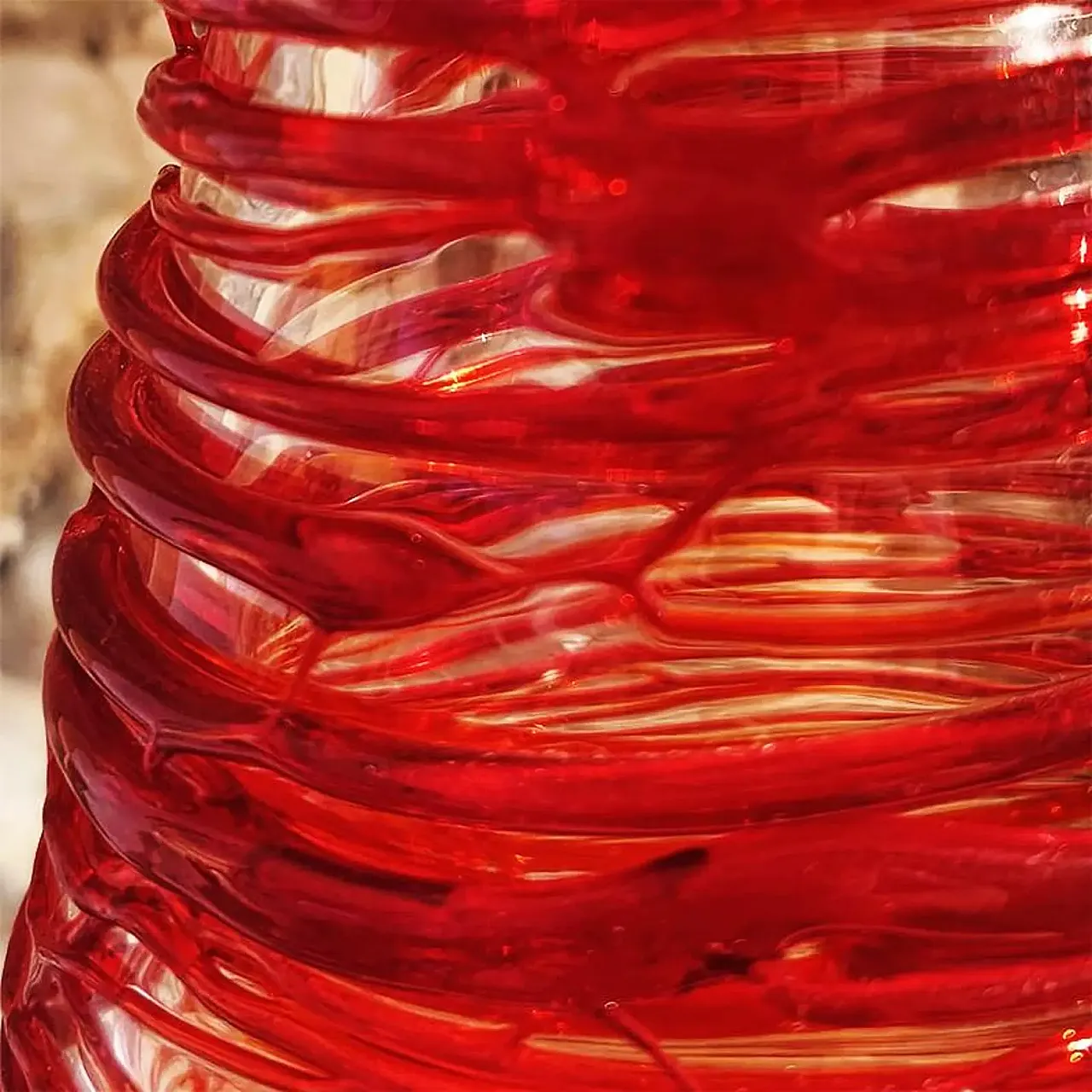 Mid-Century vase in Murano glass by Sergio Costantini, 1970s 7