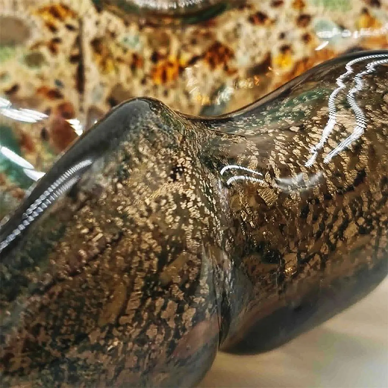 Ashtray in Murano glass attributed to Dino Martens, 1950s 7