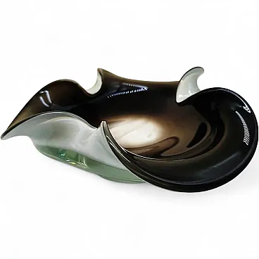 Brown asthray in Murano glass, 1970s