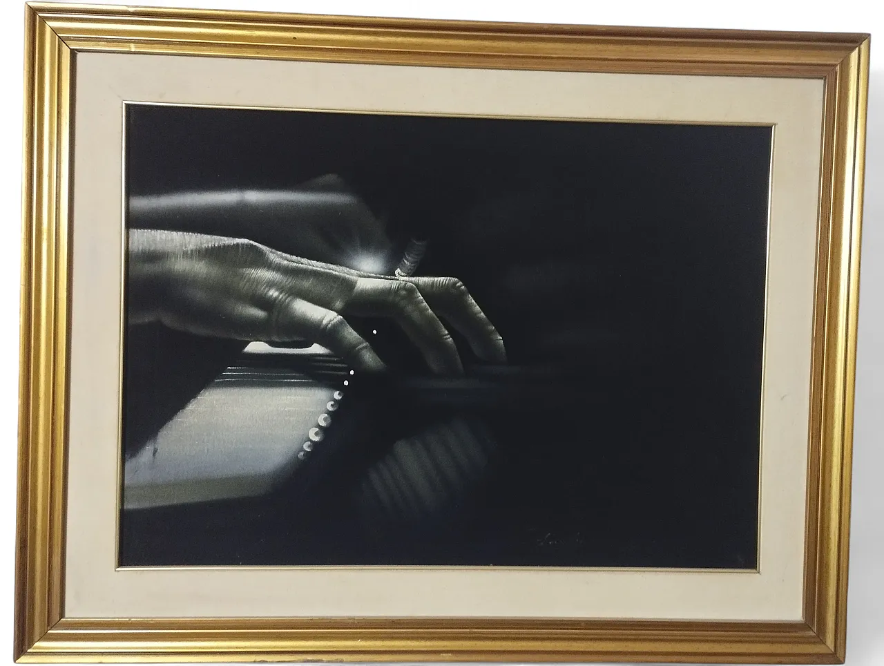 Painted on black velvet canvas 5