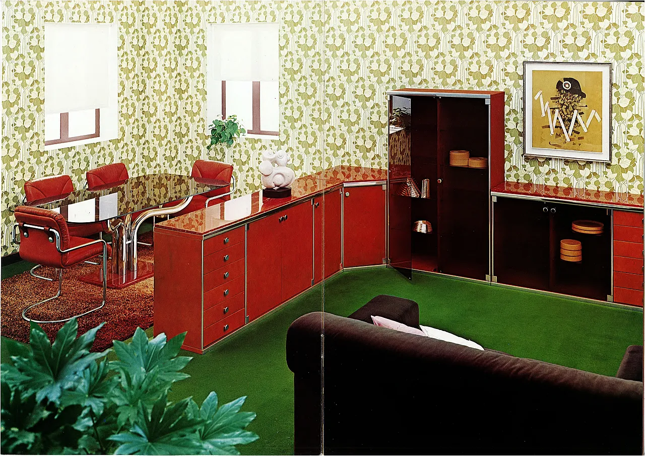Modular Tucroma cabinets by Guido Faleschini for i4 Mariani, 1970s 16
