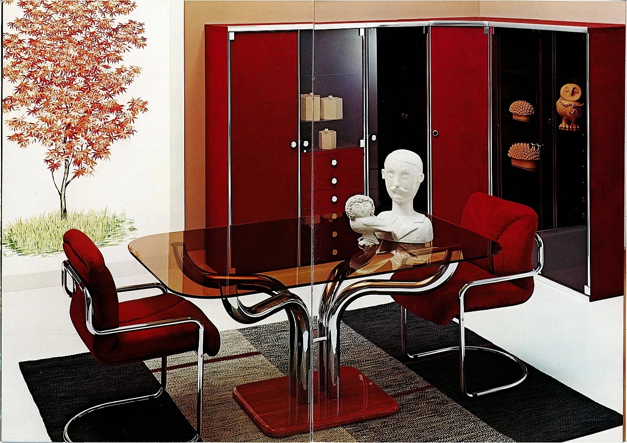 Modular Tucroma cabinets by Guido Faleschini for i4 Mariani, 1970s 17
