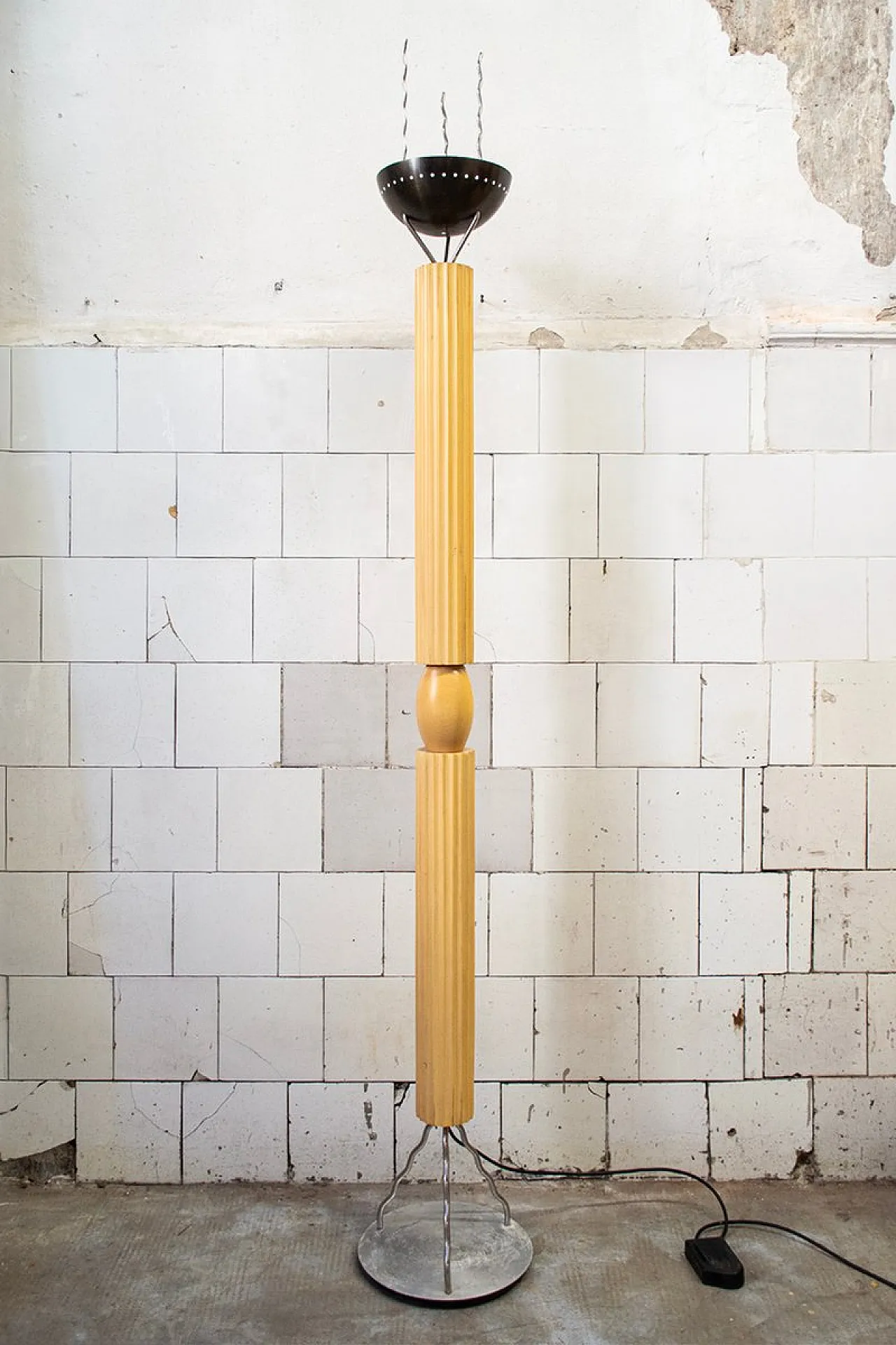 Halogen lamp by Ugo La Pietra for Abitare Il Tempo for Lumi, 1980s 1