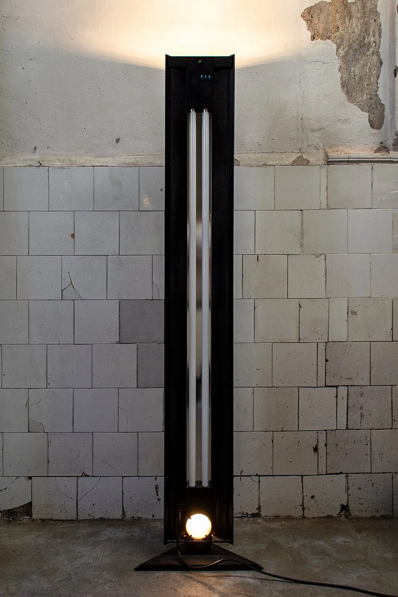 Three-light metal floor lamp for Status Italia, 1990s 2
