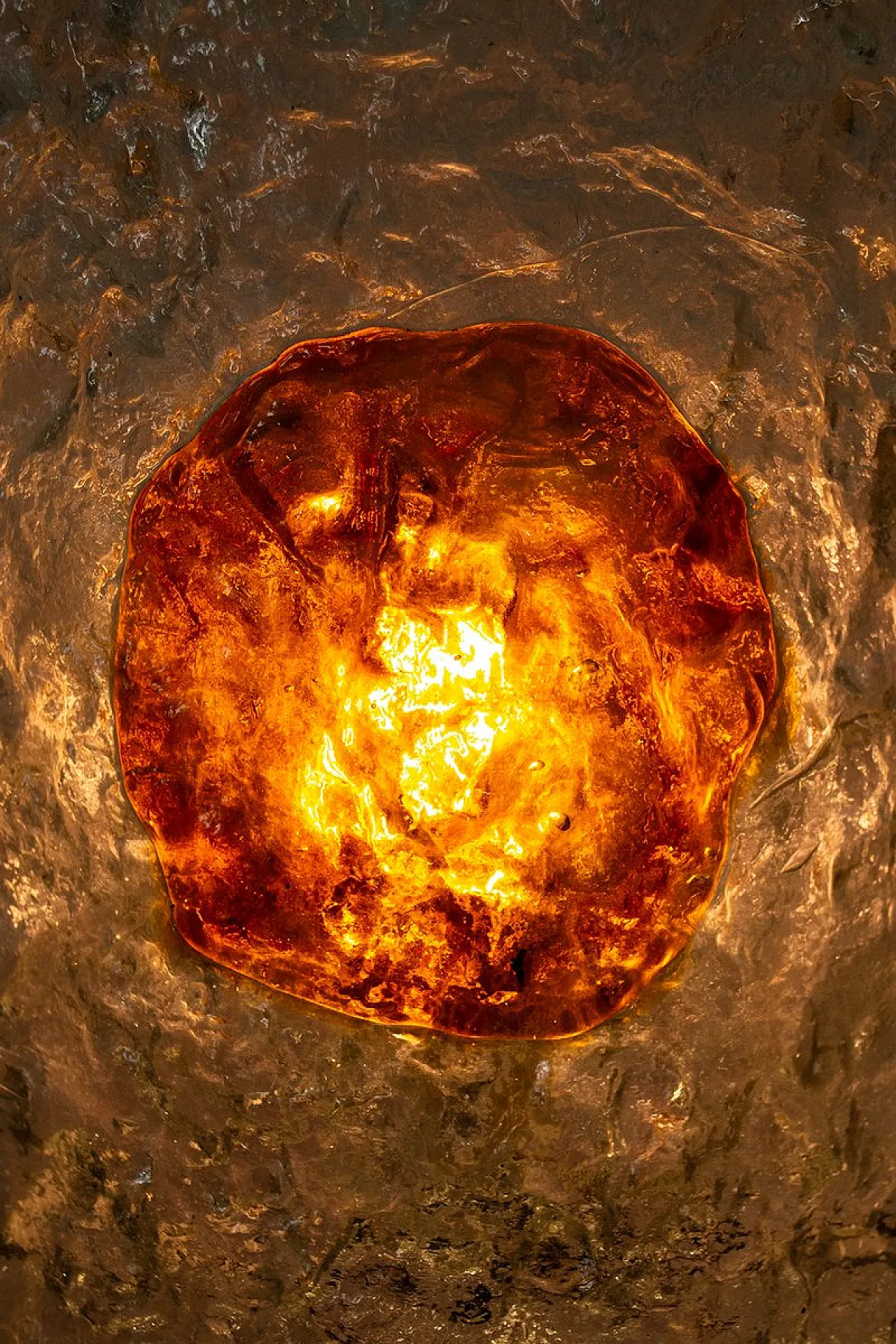 Lampada da terra di Mauro Marzollo per Mazzega, anni '70 6