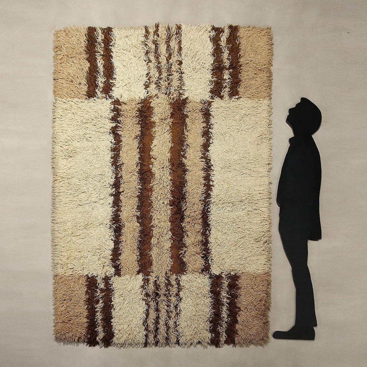 Modern carpet in wool, 20th century 3