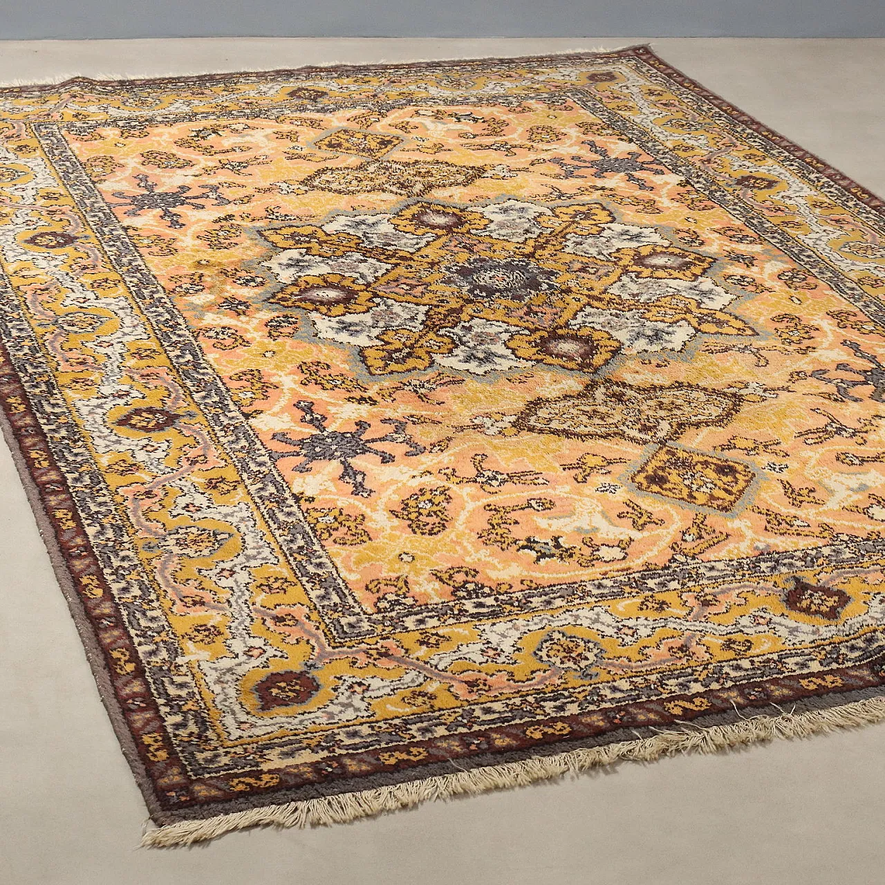 Agadir carpet in cotton and wool, 20th century 1
