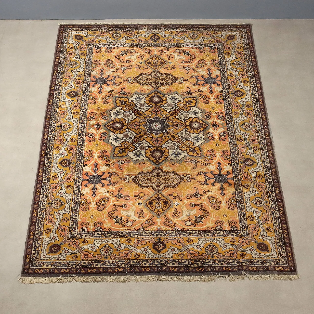 Agadir carpet in cotton and wool, 20th century 4