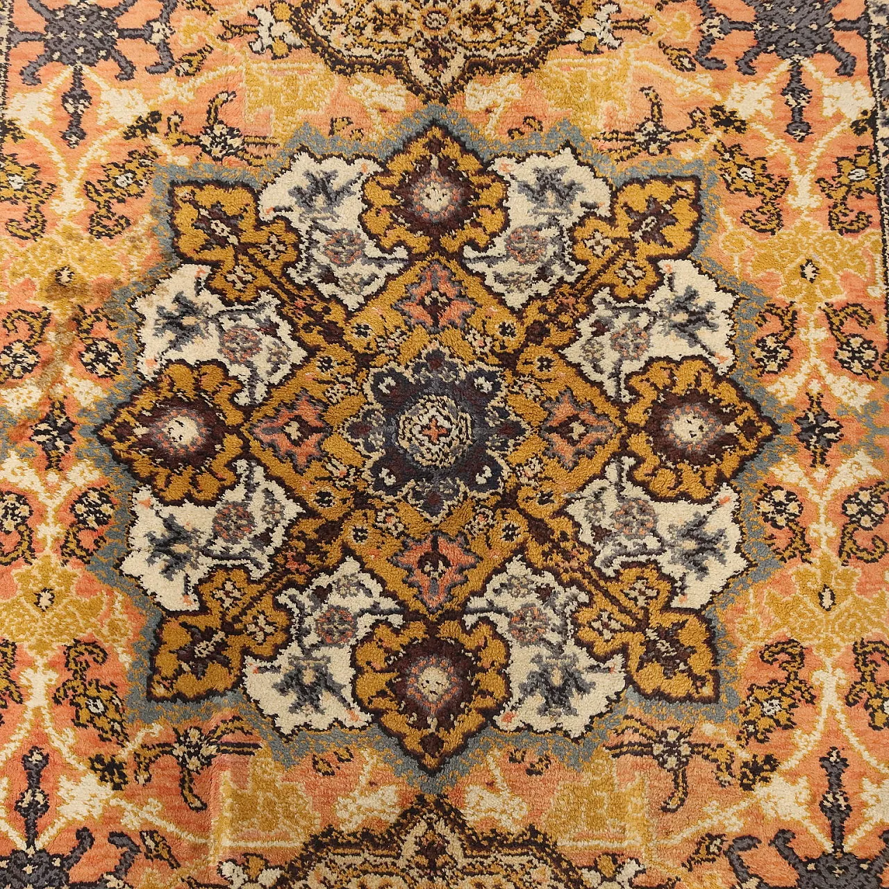 Agadir carpet in cotton and wool, 20th century 5