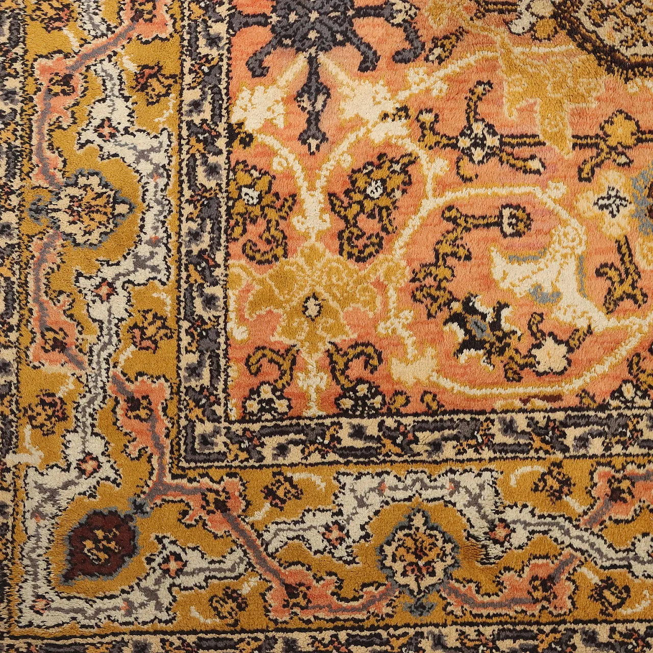 Agadir carpet in cotton and wool, 20th century 6