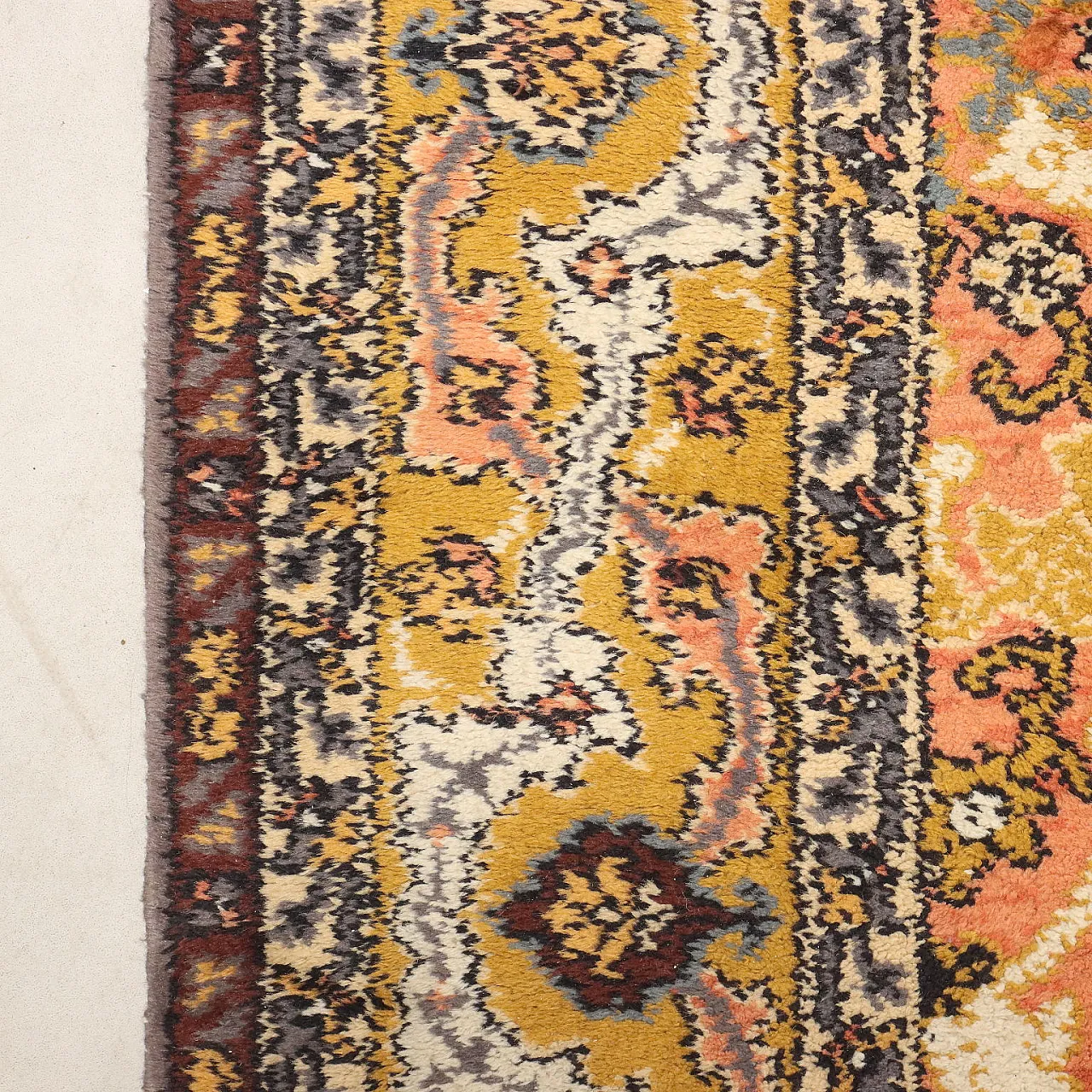 Agadir carpet in cotton and wool, 20th century 7