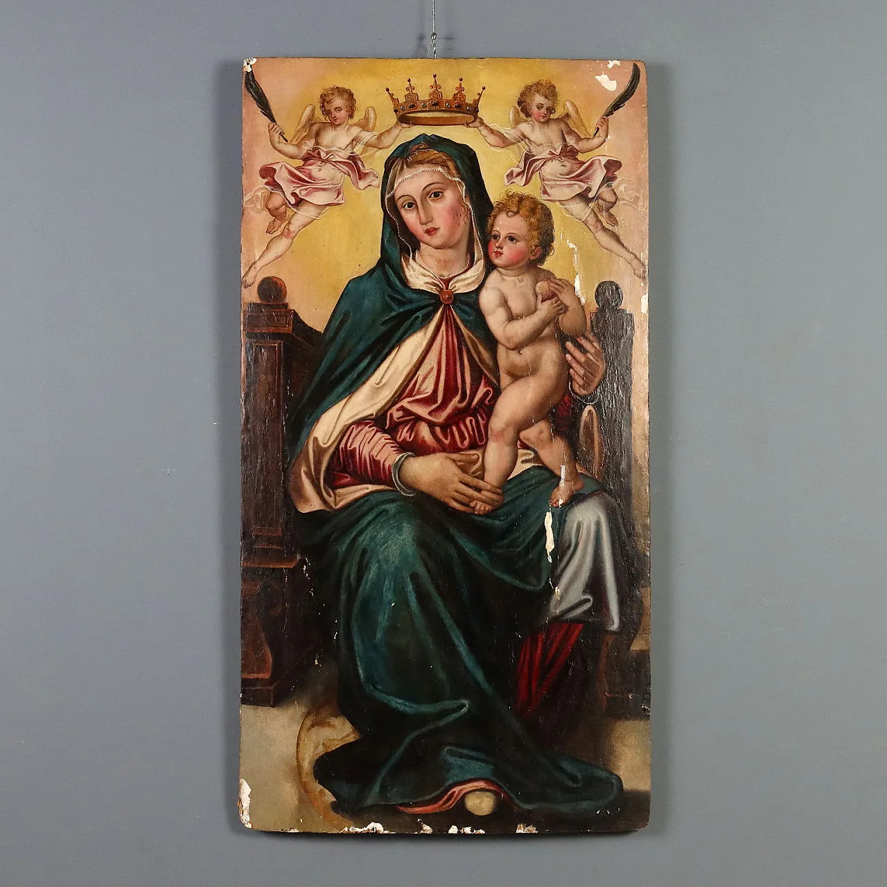 Madonna in Trono con Gesù Bambino e Angeli, '900 1