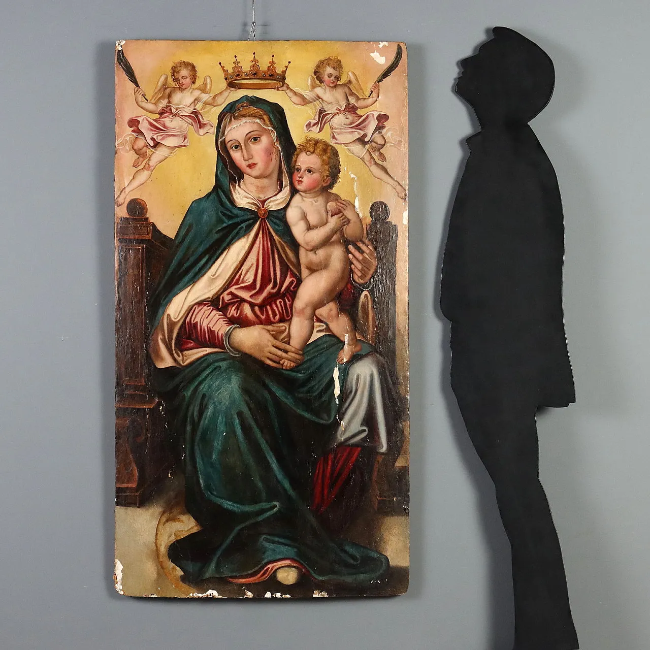 Madonna in Trono con Gesù Bambino e Angeli, '900 2