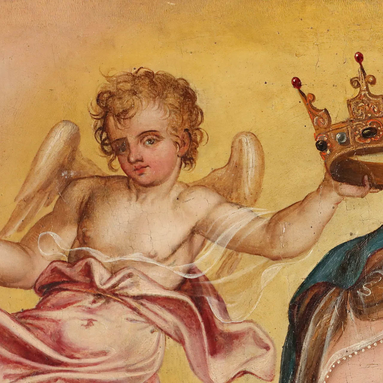 Madonna in Trono con Gesù Bambino e Angeli, '900 5