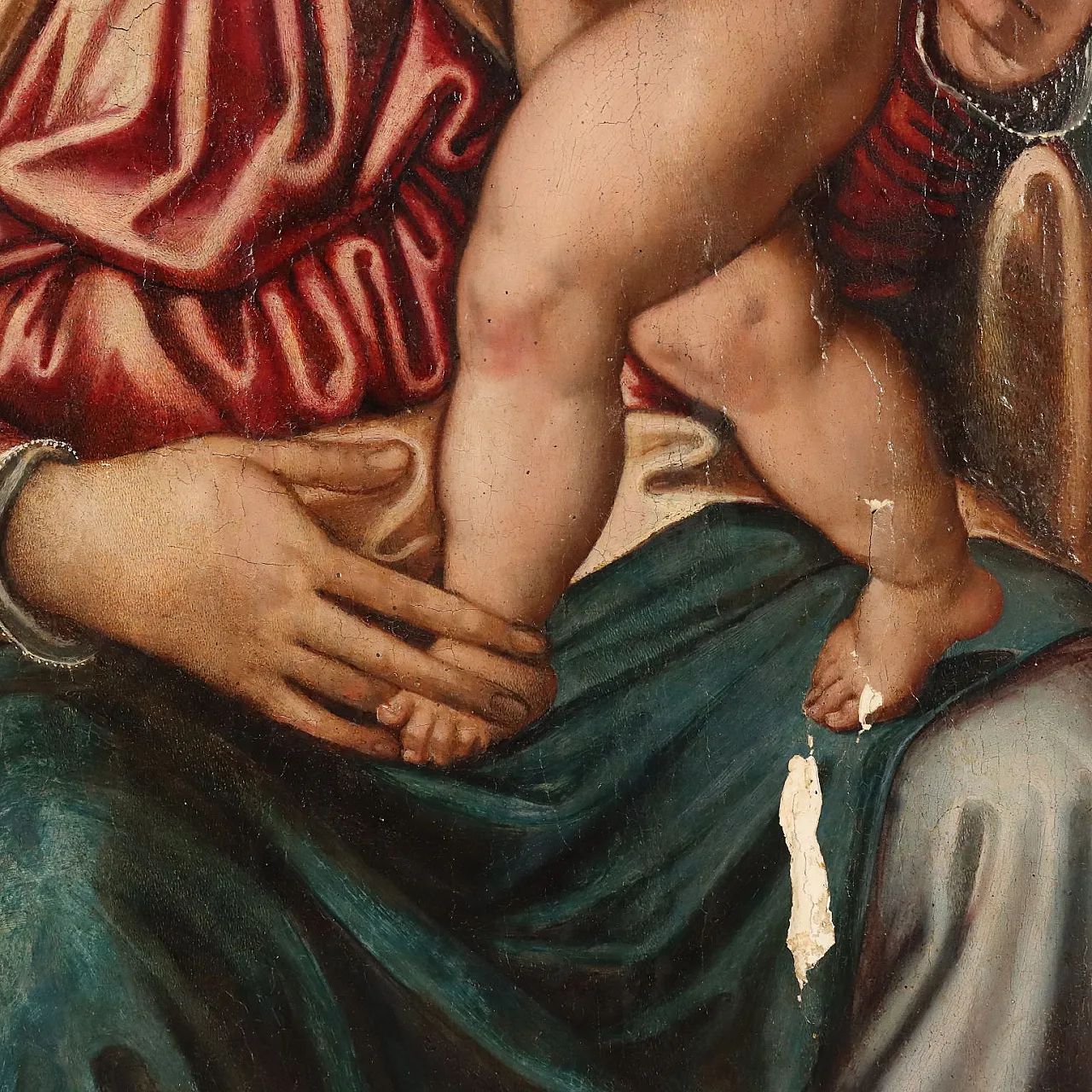 Madonna in Trono con Gesù Bambino e Angeli, '900 8