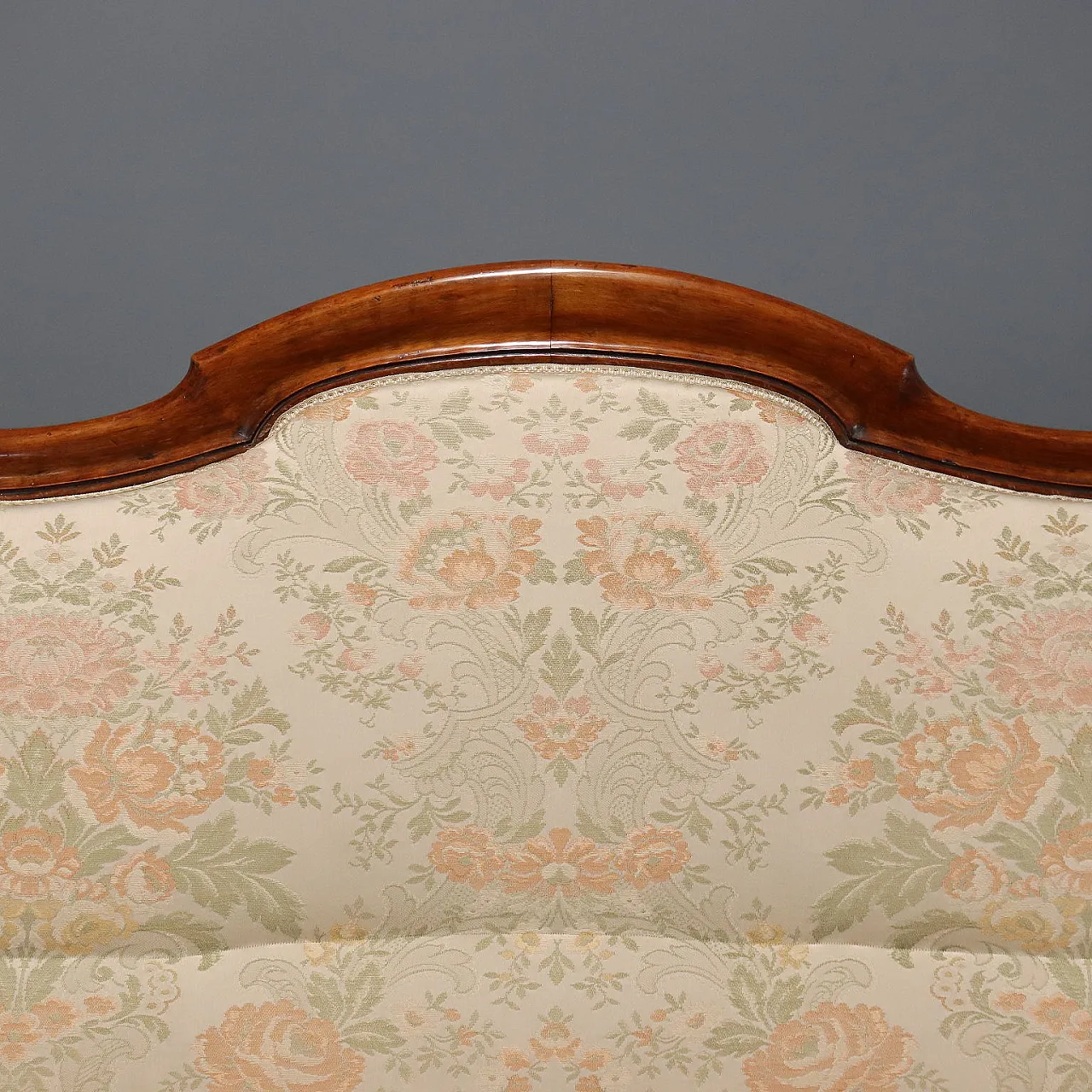 Louis Philippe sofa in walnut, 19th century 5